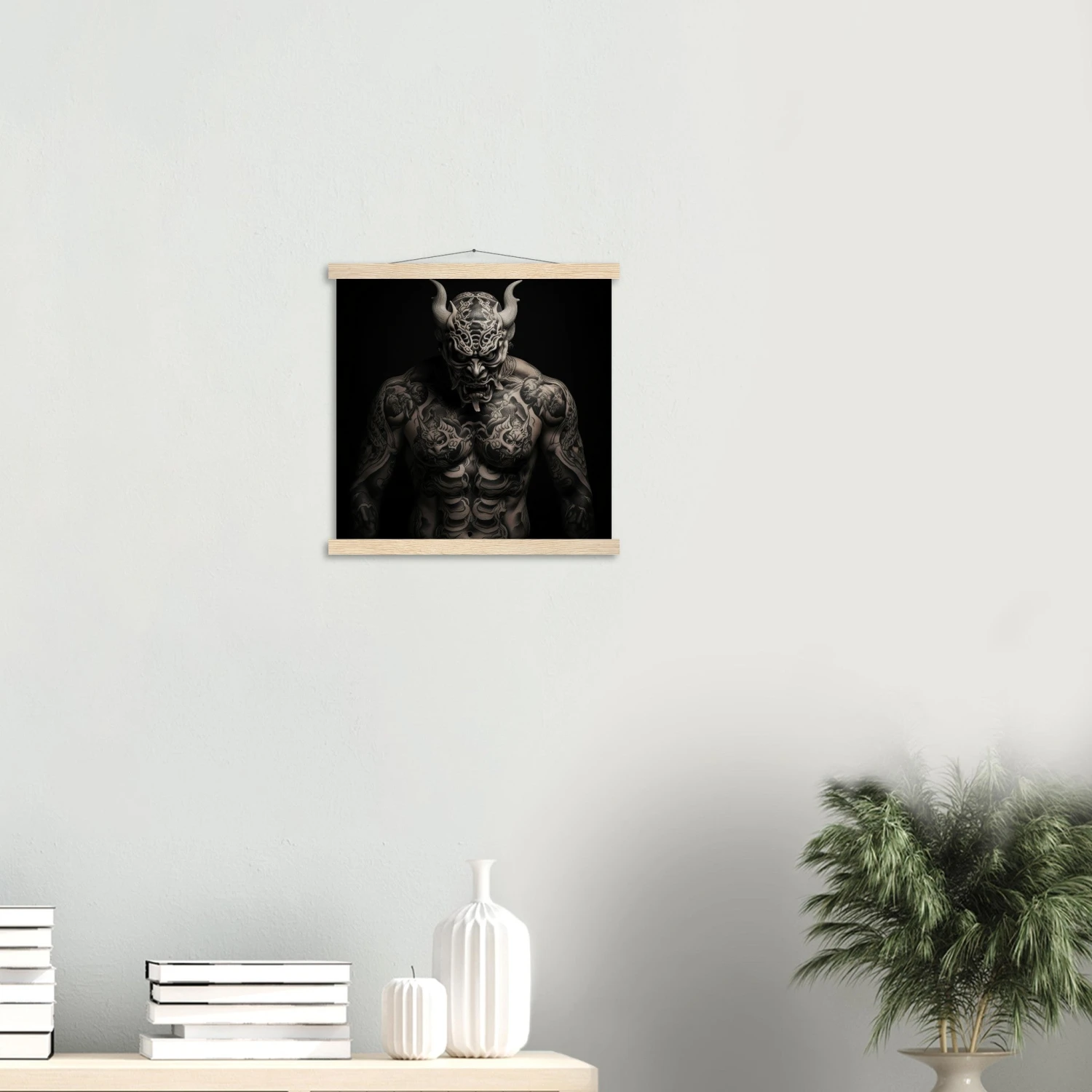 Tableau Tattoo Wall Art 'Oni' 10 Tableau Tattoo Wall Art 'Oni' - Image 8