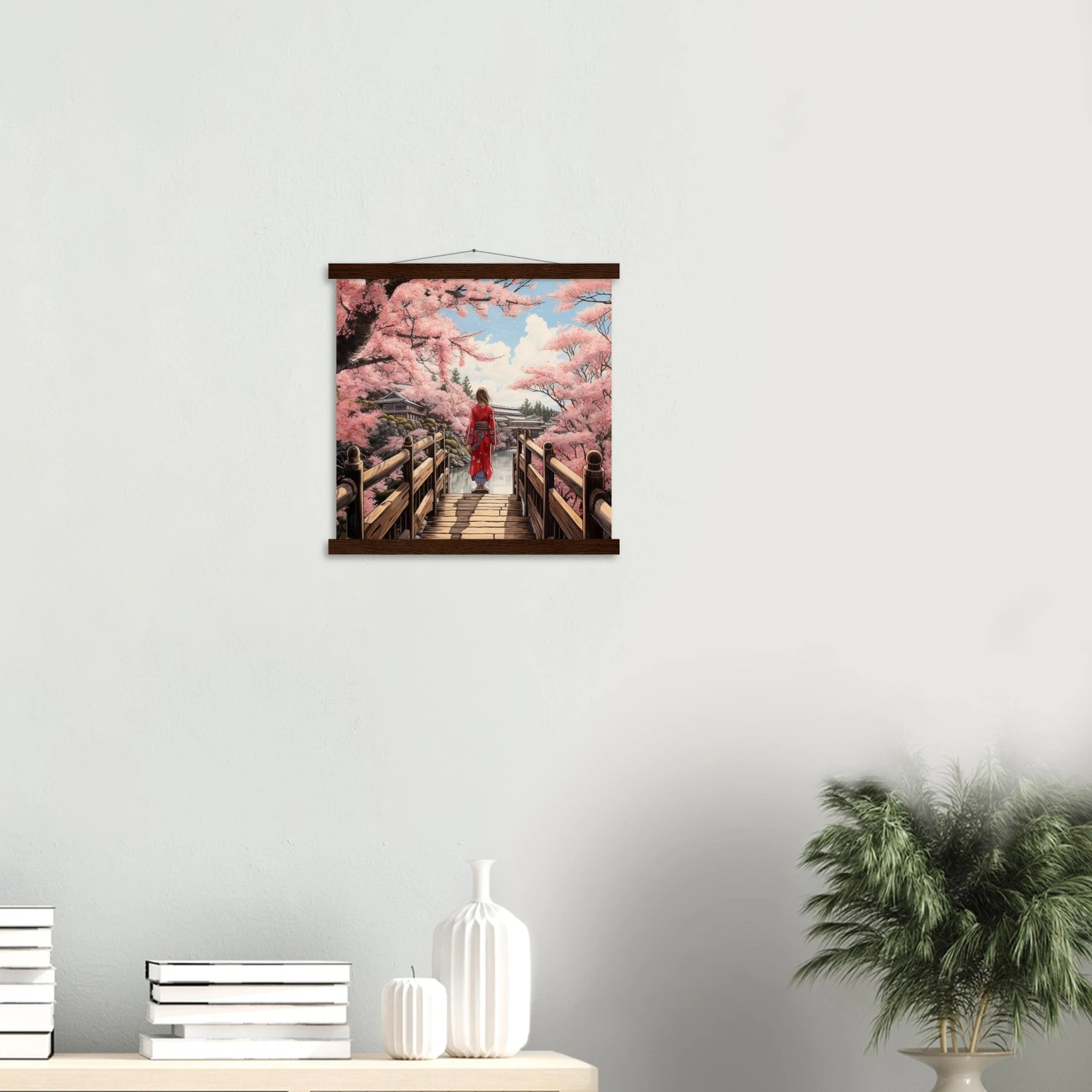 Japanese Cherry Blossom Painting 'Sakura' 9 Japanese Cherry Blossom Painting 'Sakura' - Image 7