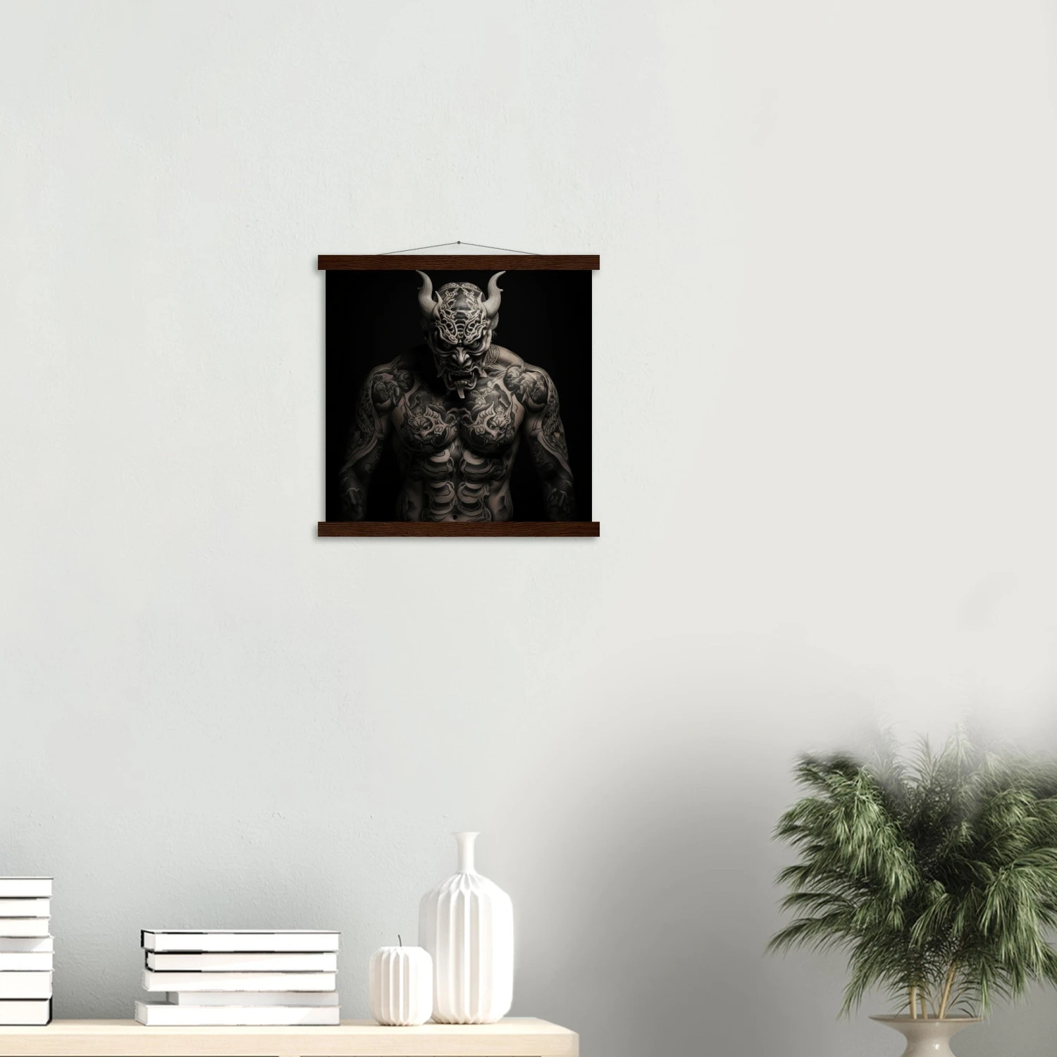 Tableau Tattoo Wall Art 'Oni' 9 Tableau Tattoo Wall Art 'Oni' - Image 7