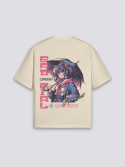 Anime T-Shirt - アニメ -Japanese Wear Shop Beige Anime T Shirt