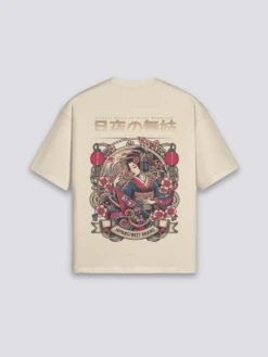 Geisha T-Shirt - げいしゃ 13 Geisha T-Shirt - げいしゃ -Japanese Wear Shop Beige Geisha T Shirt