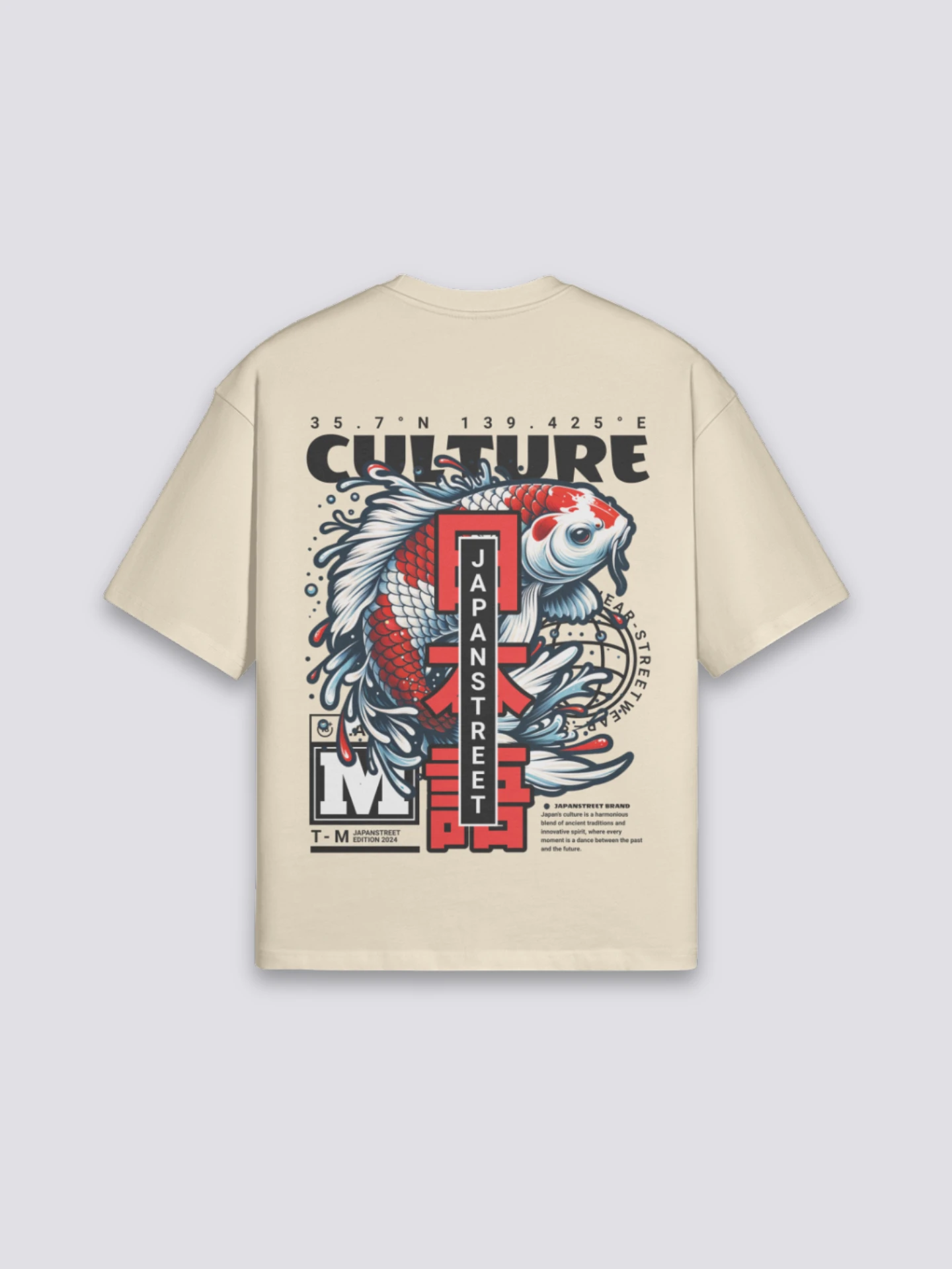 Japanese Cotton T-Shirt - コットン 4 Japanese Cotton T-Shirt - コットン - Image 2