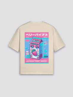 Kawaii T-Shirt - カワイイ 12 Kawaii T-Shirt - カワイイ -Japanese Wear Shop Beige Kawaii T Shirt