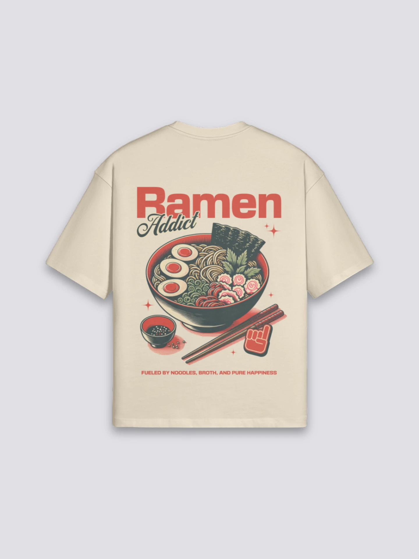 Ramen T-Shirt - ラーメン 4 Ramen T-Shirt - ラーメン - Image 2