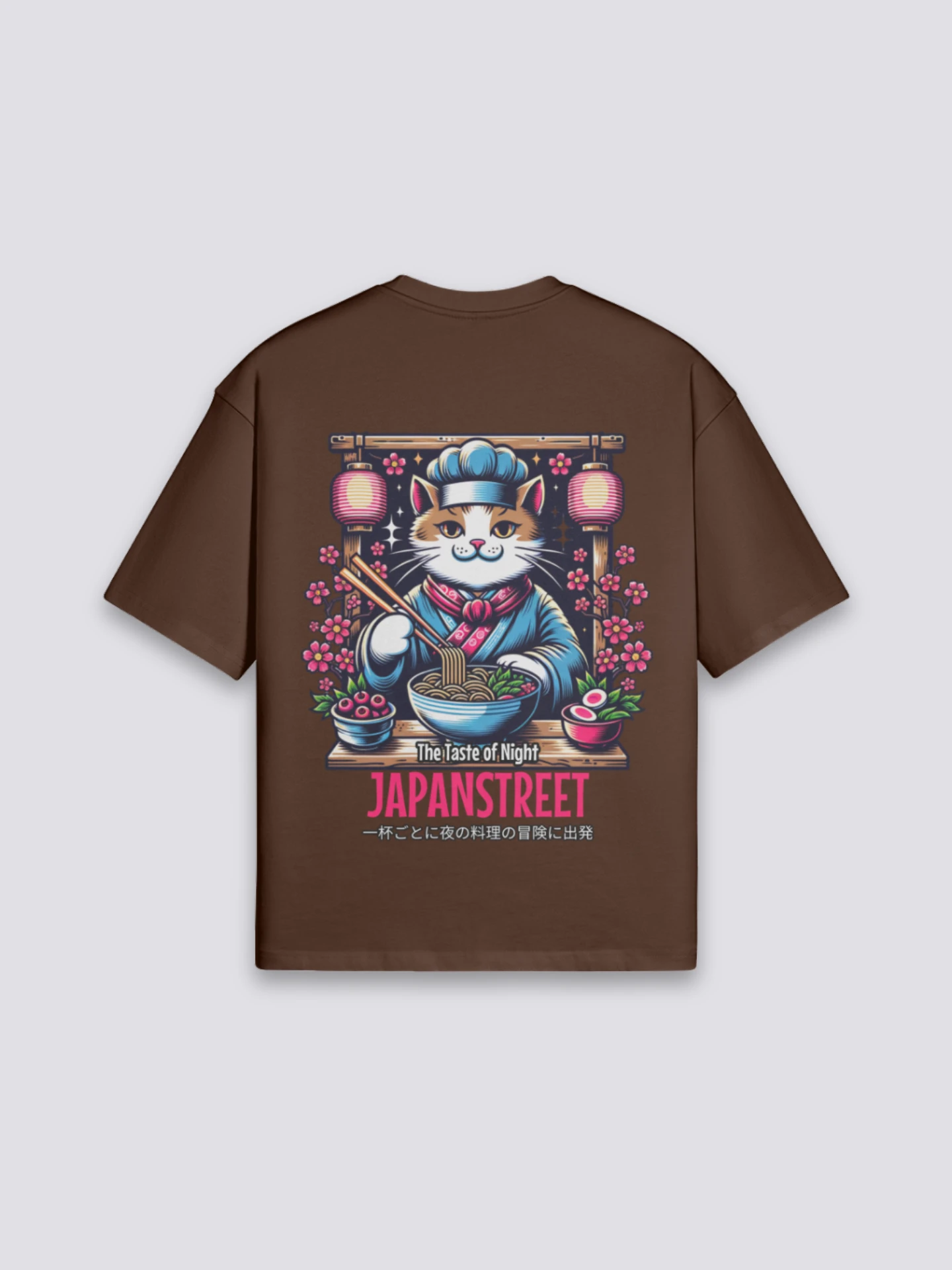 Japanese Cat T-Shirt - ねこ 4 Japanese Cat T-Shirt - ねこ - Image 2