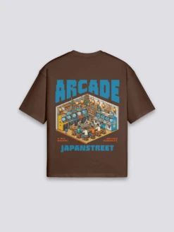 Retro Gaming T-Shirt - ゲーマー 13 Retro Gaming T-Shirt - ゲーマー -Japanese Wear Shop Brown Retro Gaming T Shirt