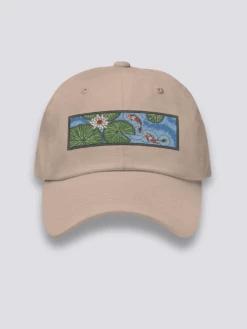 Carpe Koi Cap - カルペ・コイ 8 Carpe Koi Cap - カルペ・コイ -Japanese Wear Shop Carpe Koi Beige Cap
