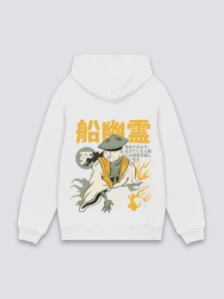 Japanese Wear Shop -Japanese Wear Shop Cool Japanese White Hoodie