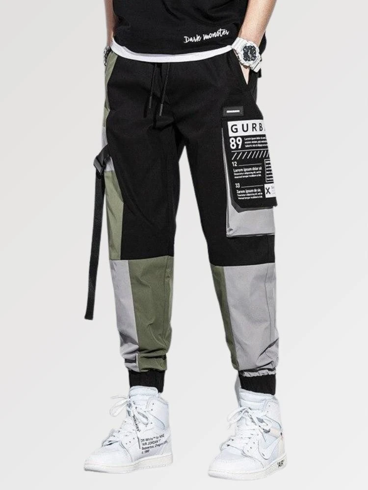 Elastic Cargo Pants 'Harajuku District' 3 Elastic Cargo Pants 'Harajuku District'