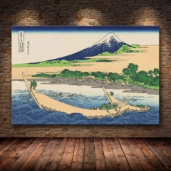 Japanese Print Artist 'Fuji View'