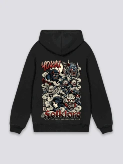 Japanese Art Hoodie - みんぞくがく