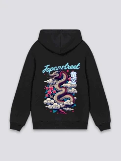 Japanese Brand Hoodie - りゅうじん