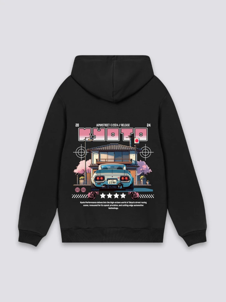 Japanese Car Hoodie - きょうと 3 Japanese Car Hoodie - きょうと