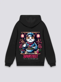Japanese Cat Hoodie - ねこ