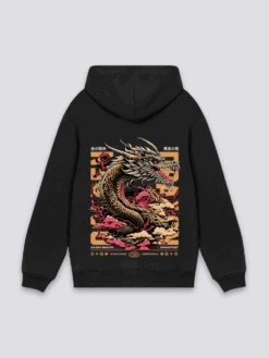 Japanese Dragon Hoodie - ドラゴン