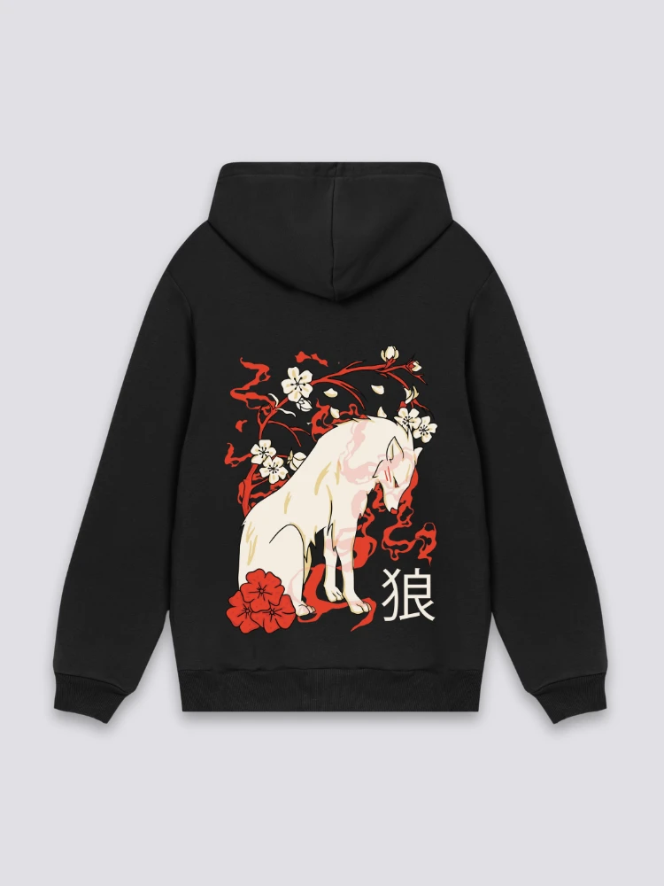 Japanese Drawing Hoodie - ドレッシン 3 Japanese Drawing Hoodie - ドレッシン