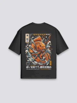 Japanese Graphic T-Shirt - ランチュウ