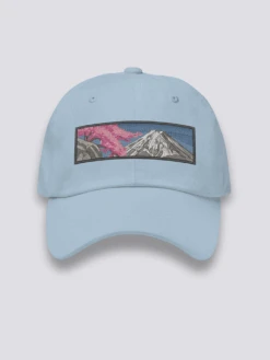 Japanese Landscape Cap - ランドスケープ -Japanese Wear Shop Japanese Landscape Blue Cap