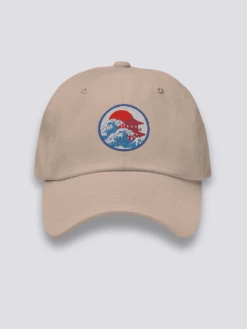 Japanese Logo Cap - エンブレム -Japanese Wear Shop Japanese Logo Beige Cap