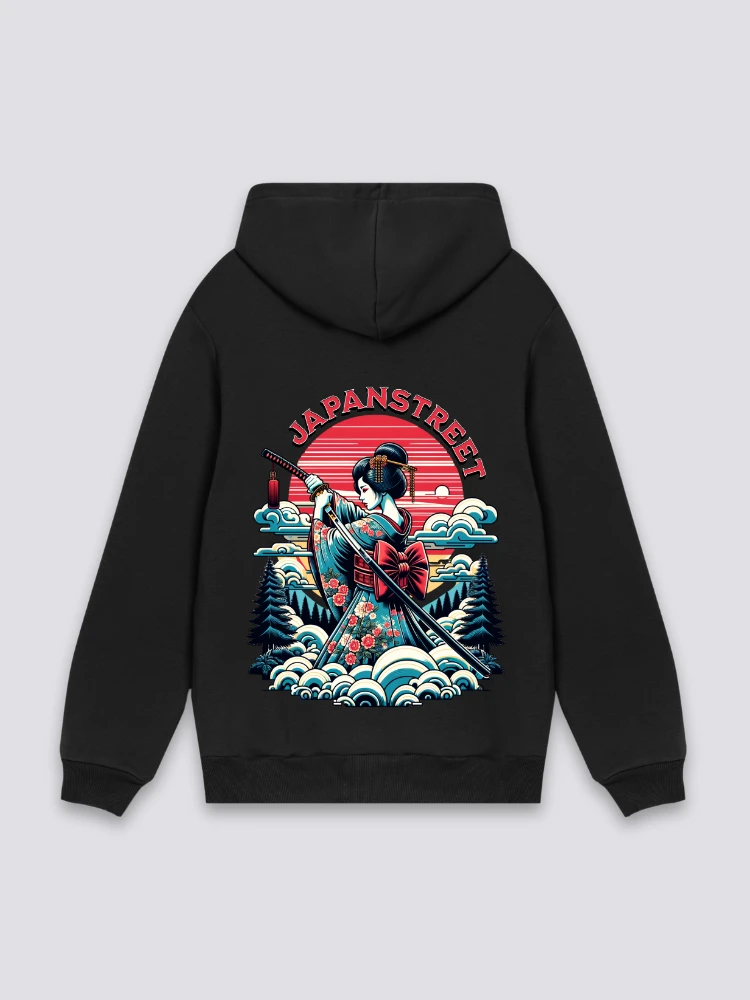 Japanese Print Hoodie - げいしゃ 4 Japanese Print Hoodie - げいしゃ - Image 2
