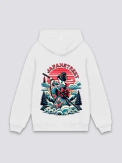 Japanese Print Hoodie - げいしゃ