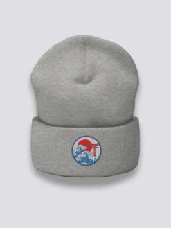 Japanese Style Beanie - スタイル 8 Japanese Style Beanie - スタイル -Japanese Wear Shop Japanese Style Grey Beanie