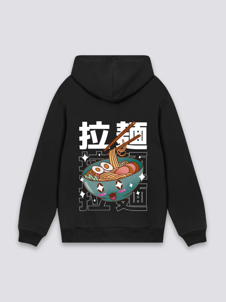 Japanese Writing On Hoodie - らーめん 3 Japanese Writing On Hoodie - らーめん