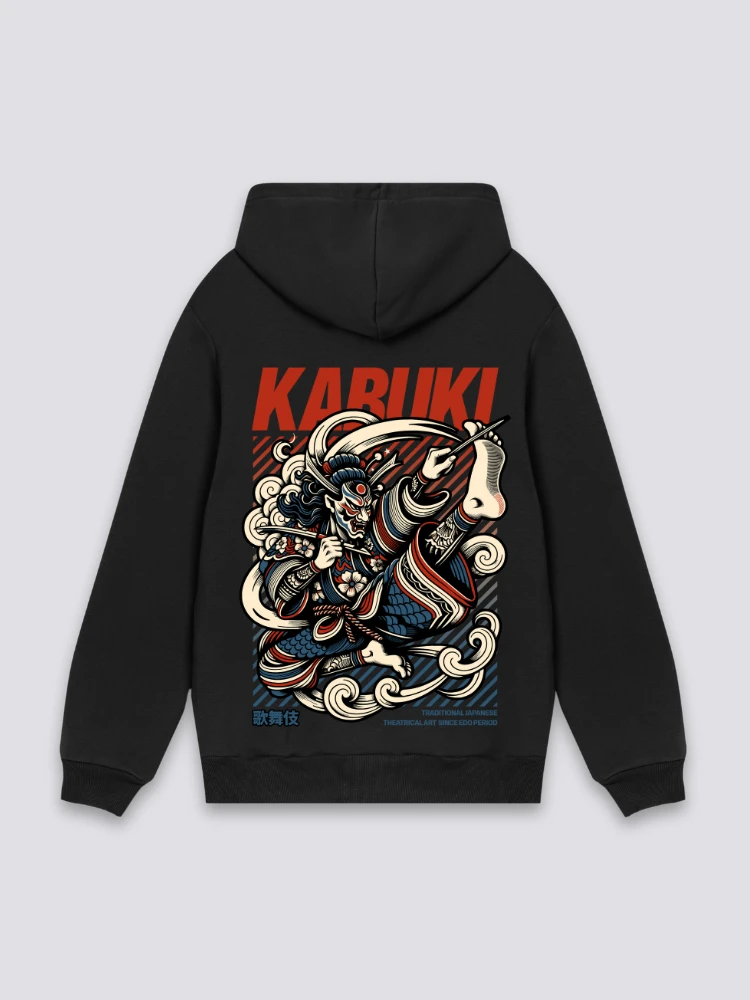 Kabuki Hoodie - かぶき 4 Kabuki Hoodie - かぶき - Image 2