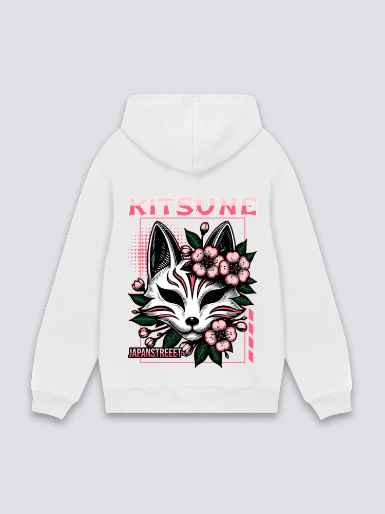 Kitsune Hoodie - キツネ 4 Kitsune Hoodie - キツネ - Image 2
