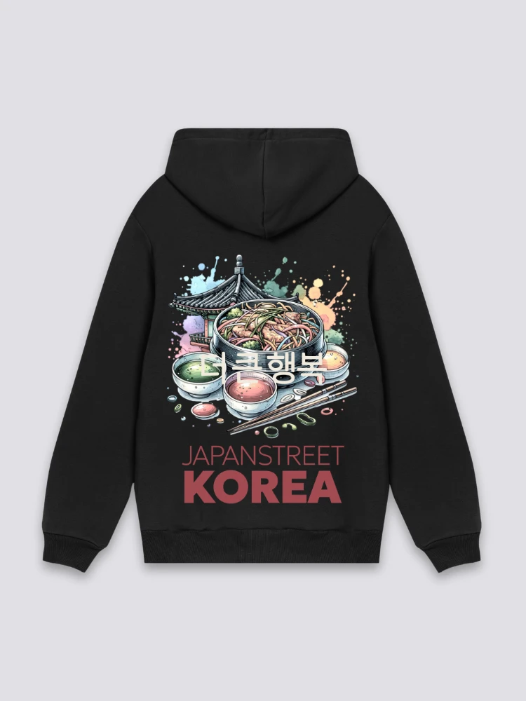 Korean Hoodie - コリアン 3 Korean Hoodie - コリアン