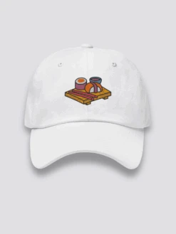 Maki Nigiri Cap - まきにぎり -Japanese Wear Shop Maki Nigiri White Cap