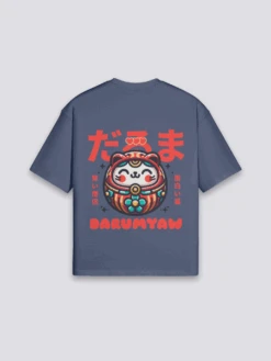 Daruma T-Shirt - だるま 13 Daruma T-Shirt - だるま -Japanese Wear Shop Navy Daruma T Shirt