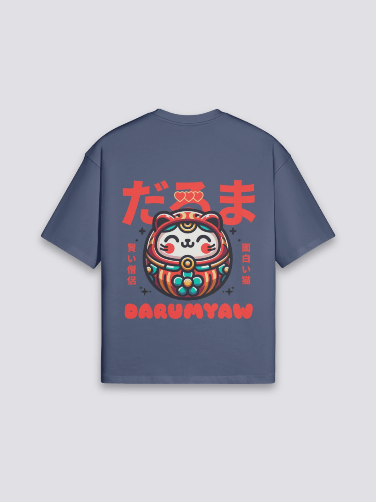 Daruma T-Shirt - だるま 6 Daruma T-Shirt - だるま - Image 4