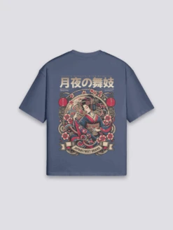 Geisha T-Shirt - げいしゃ 12 Geisha T-Shirt - げいしゃ -Japanese Wear Shop Navy Geisha T Shirt