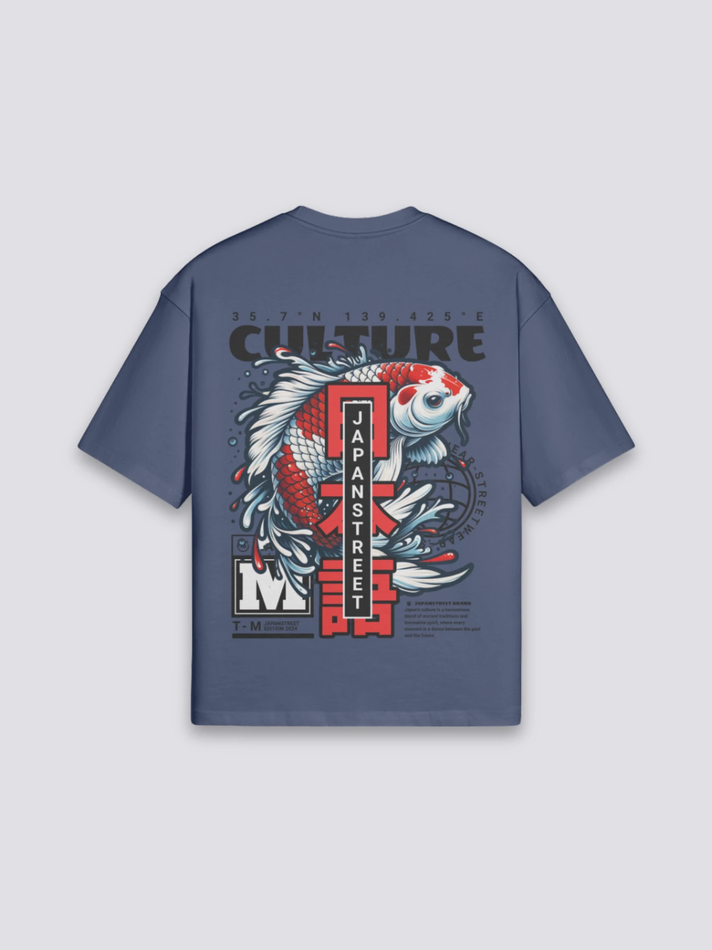 Japanese Cotton T-Shirt - コットン 5 Japanese Cotton T-Shirt - コットン - Image 3