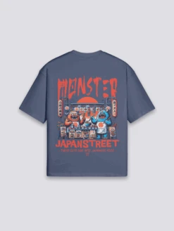 Japanese Food Truck T-Shirt - たべもの -Japanese Wear Shop Navy Japanese Food Truck T Shirt