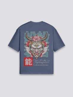 Japanese T-Shirt Design - もよう -Japanese Wear Shop Navy Japanese T Shirt Design