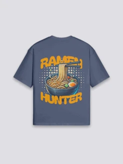 Ramen Noodle T-Shirt - ヌードル -Japanese Wear Shop Navy Ramen Noodle T Shirt