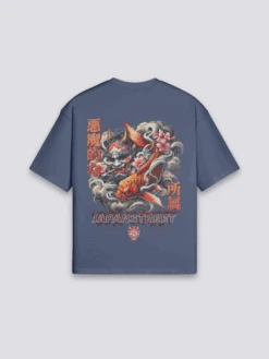 Vintage Japanese T-Shirt - ふるぎ -Japanese Wear Shop Navy Vintage Japanese T Shirt