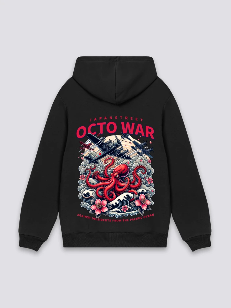 Octopus Hoodie - オクトパス 3 Octopus Hoodie - オクトパス