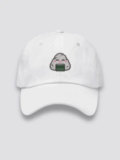 Onigiri Cap - おにぎり 8 Onigiri Cap - おにぎり -Japanese Wear Shop Onigiri White Cap