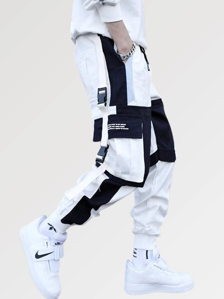 White Streetwear Pants 'Killin Skin' 3 White Streetwear Pants 'Killin Skin'