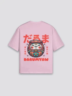Daruma T-Shirt - だるま 12 Daruma T-Shirt - だるま -Japanese Wear Shop Pink Daruma T Shirt