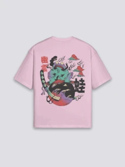 Retro Japanese T-Shirt - レトロ 12 Retro Japanese T-Shirt - レトロ -Japanese Wear Shop Pink Retro Japanese T Shirt