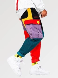 Streetwear Cargo Pants Mens 'Colometric' 10 Streetwear Cargo Pants Mens 'Colometric' -Japanese Wear Shop Streetwear Cargo Pants Mens Colometric Japan Clothing 1638383782
