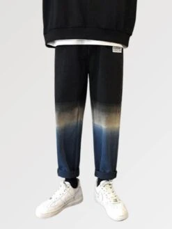 Tie Dye Jeans With Bleach 'Kirana'