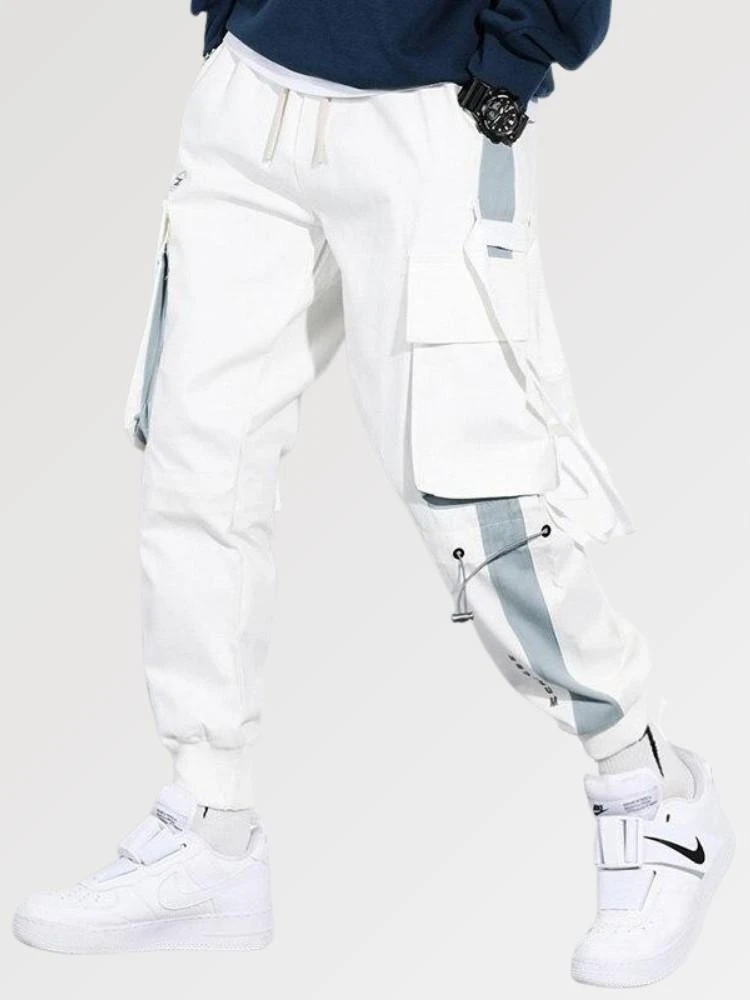 White Utility Cargo Pants 'Okaido Jense' 4 White Utility Cargo Pants 'Okaido Jense' - Image 2
