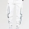 White Utility Cargo Pants 'Okaido Jense' -Japanese Wear Shop White Utility Cargo Pants Okaido Jense Japan Clothing 1639399701