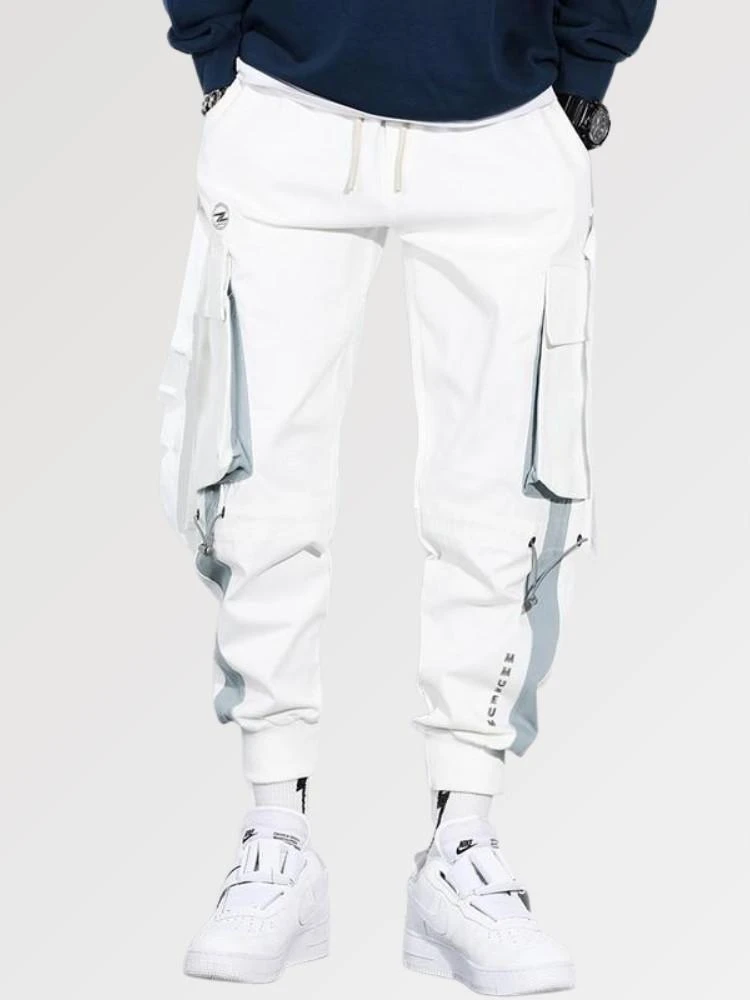 White Utility Cargo Pants 'Okaido Jense' 3 White Utility Cargo Pants 'Okaido Jense'