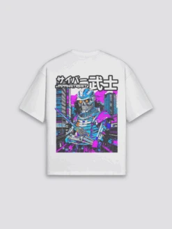 Cyberpunk T-Shirt - サイバーパンク 12 Cyberpunk T-Shirt - サイバーパンク -Japanese Wear Shop White Cyberpunk T Shirt